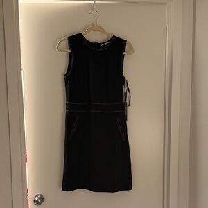Karl Lagerfeld Black Sleeveless Dress